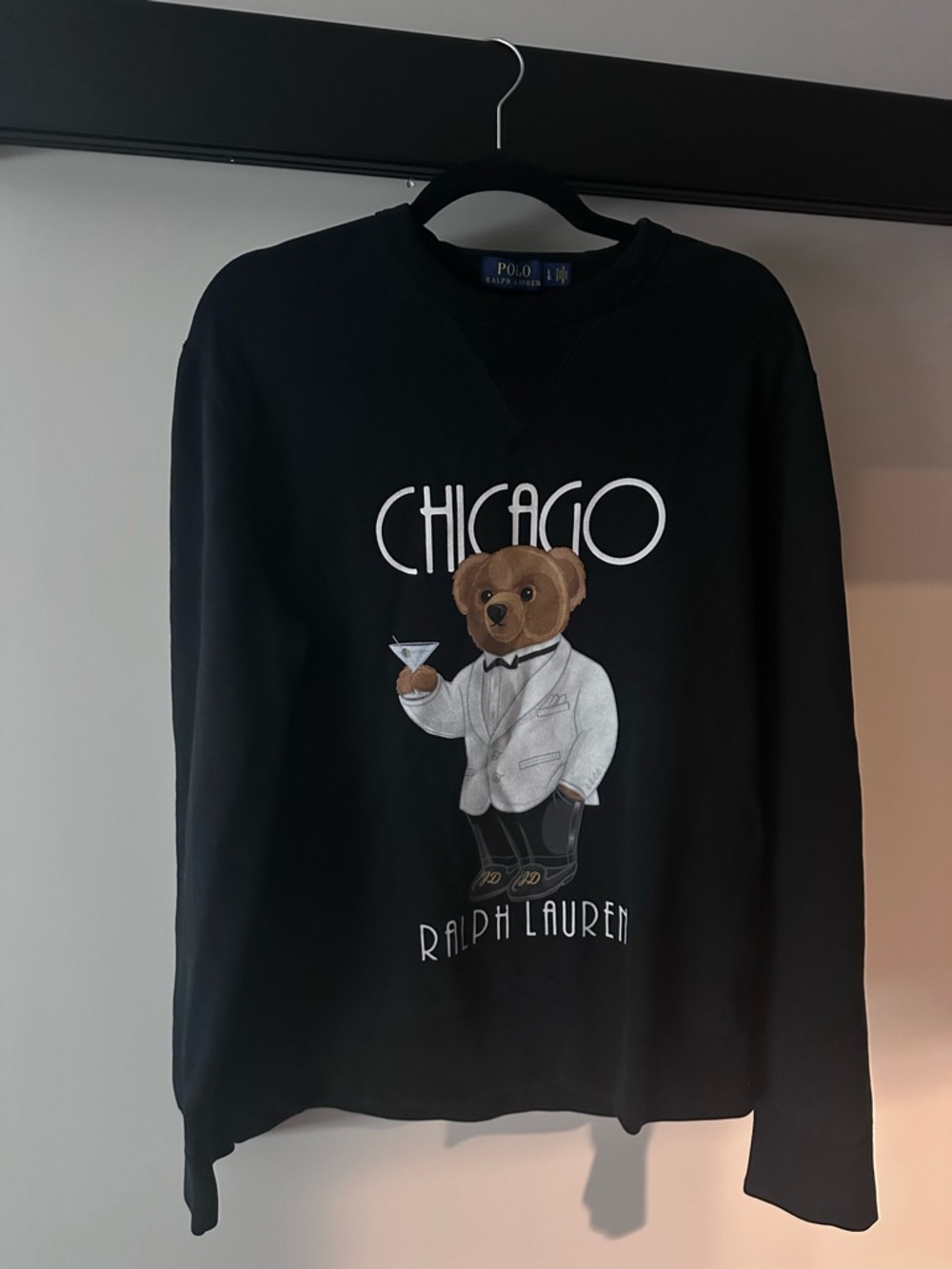 Ralph Lauren Chicago Martini Polo Bear Sweatshirt